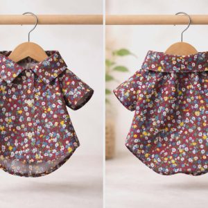 Floral Pet Polo Shirt Collection