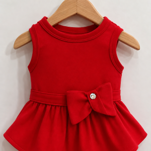 Red Princess Pet Dress
